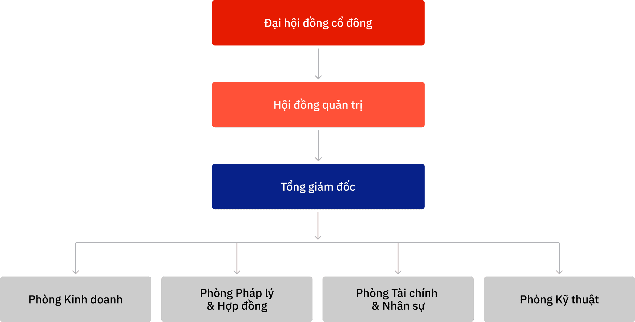 A flowchart with three stacked colored boxes: "Research," "Data Analysis," and "Decision Making," connected by arrows.