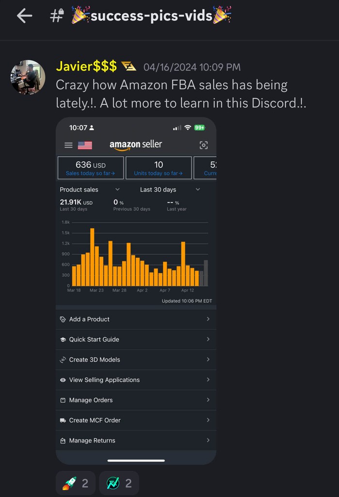 This a review that @Javier$$$ left for FlipFlip on their discord server