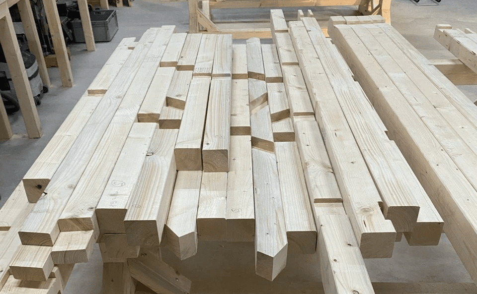 Neubau eines Gartenhauses