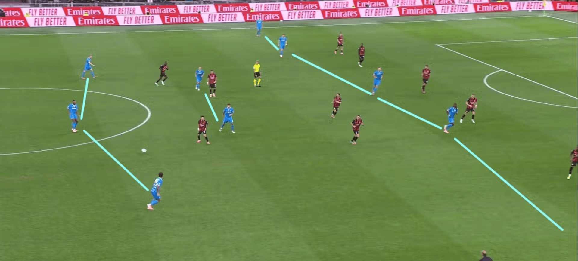 3-2-5 за Наполи при свое консолидирано владение на топката