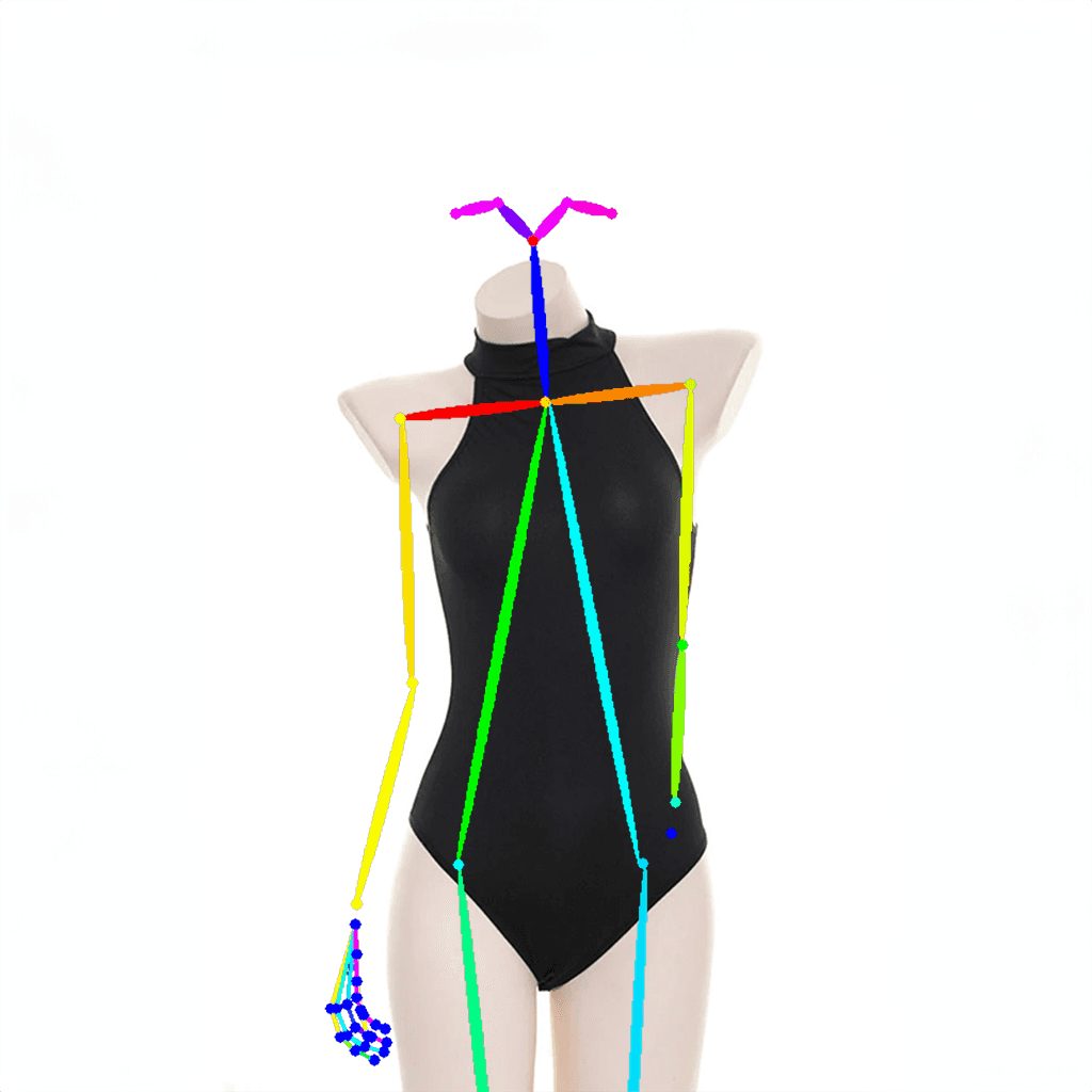 Sexy Dead Pool Water Bodysuit, openpose, controlnet. AI Fashion Model. Modiqlo