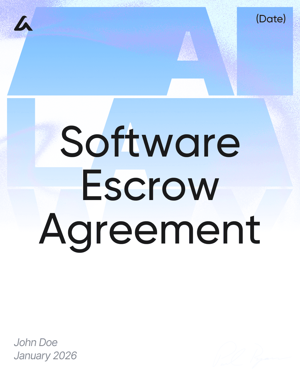 Software Escrow Agreement