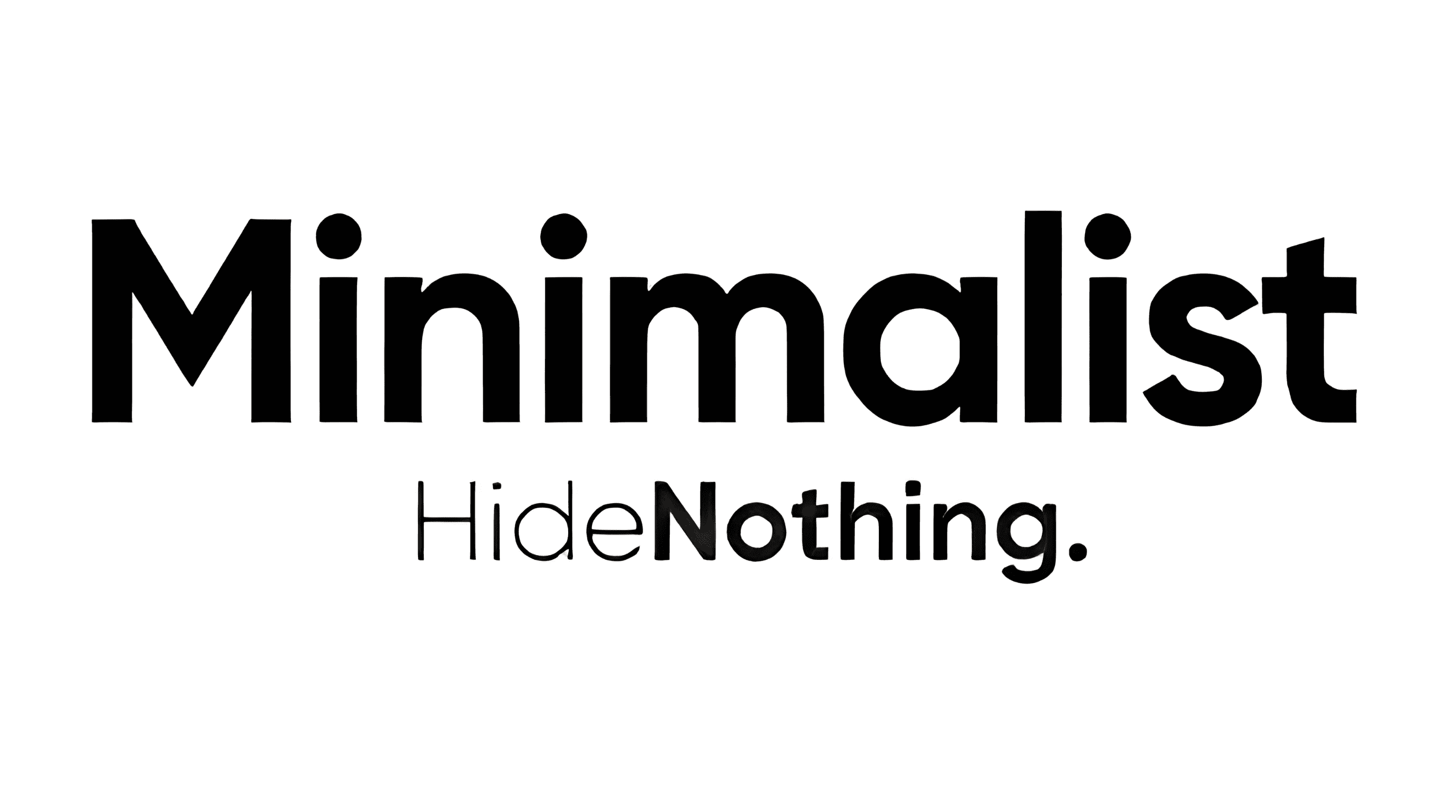 minimalist logo