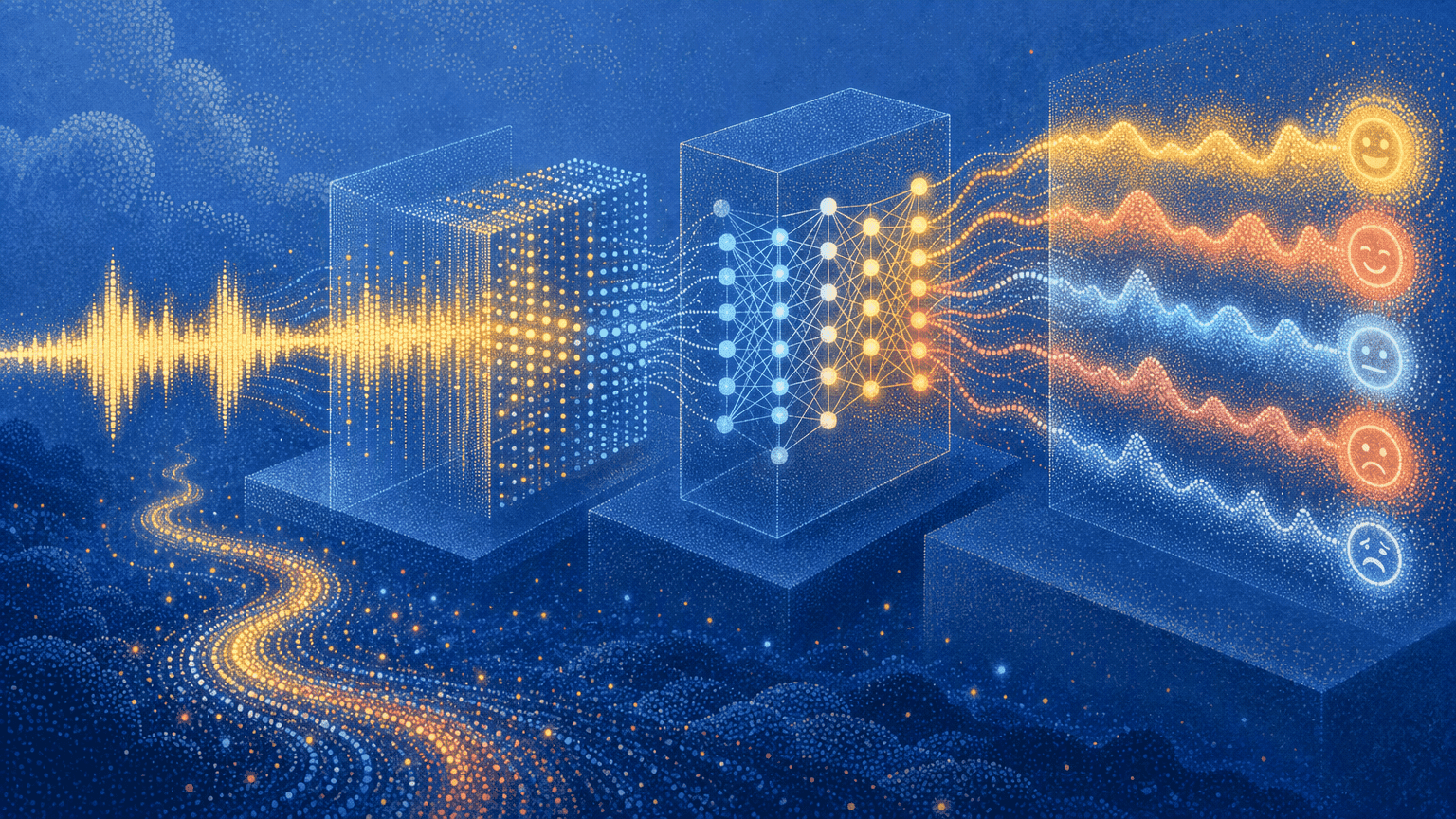 Illustration for 2. Continuous Speech Emotion Recognition (SER) Architectures for Live Call Analysis
