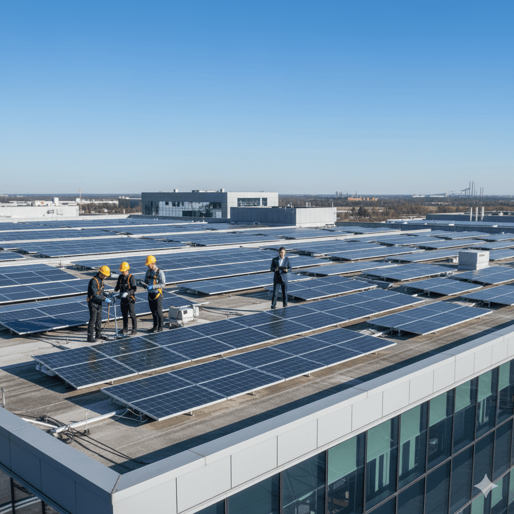 Services Commercial Solar Solutions