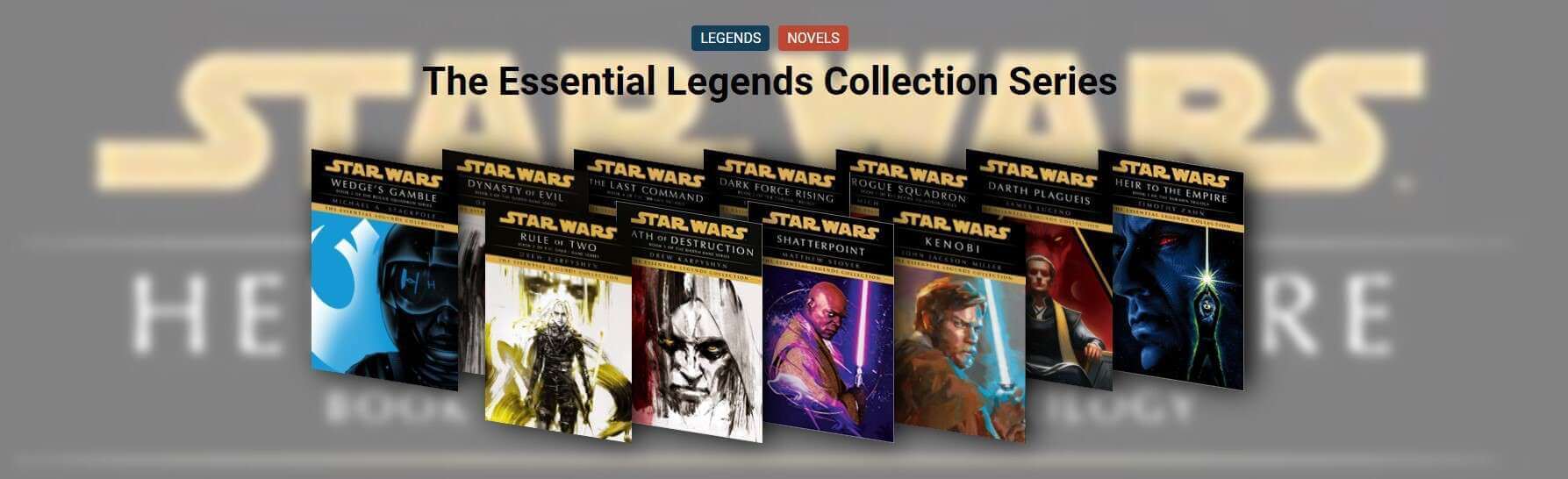 Youtini's Essential Legends Collection landing page