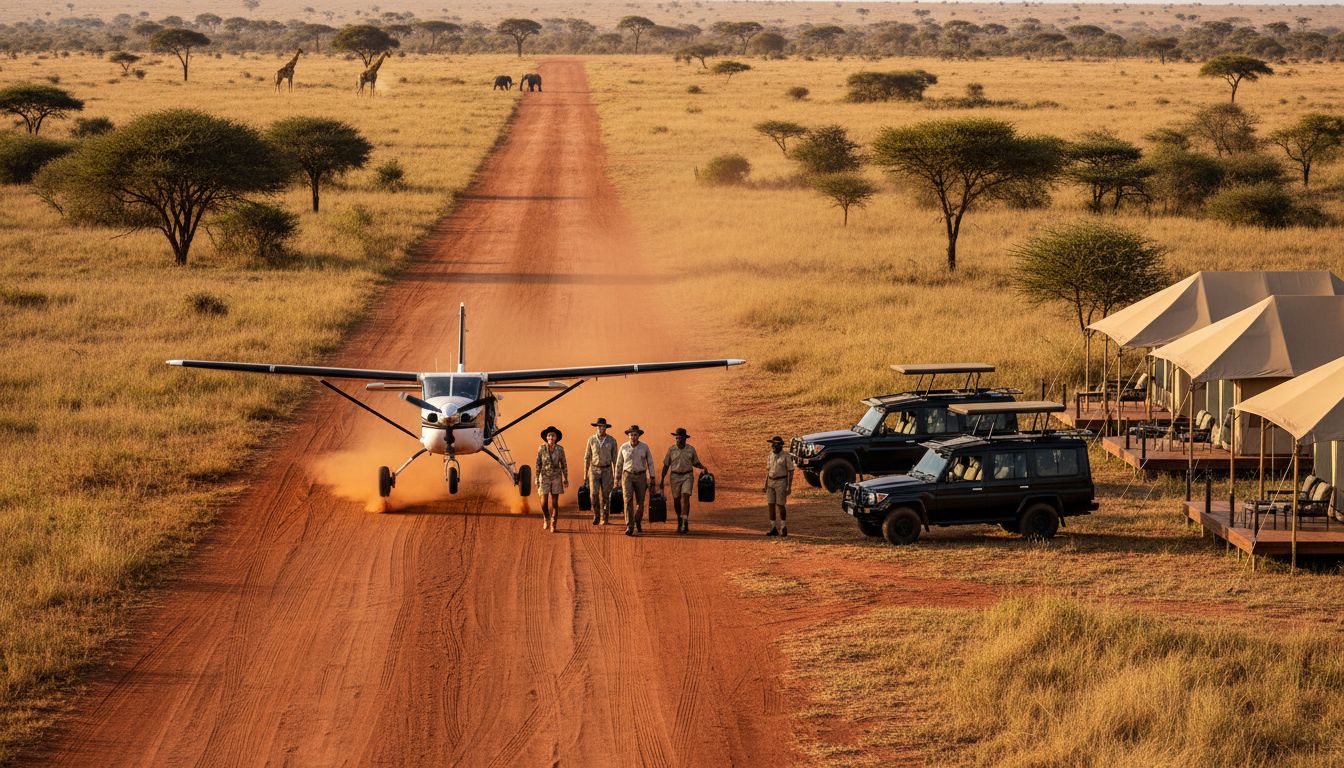 avioneta safari África