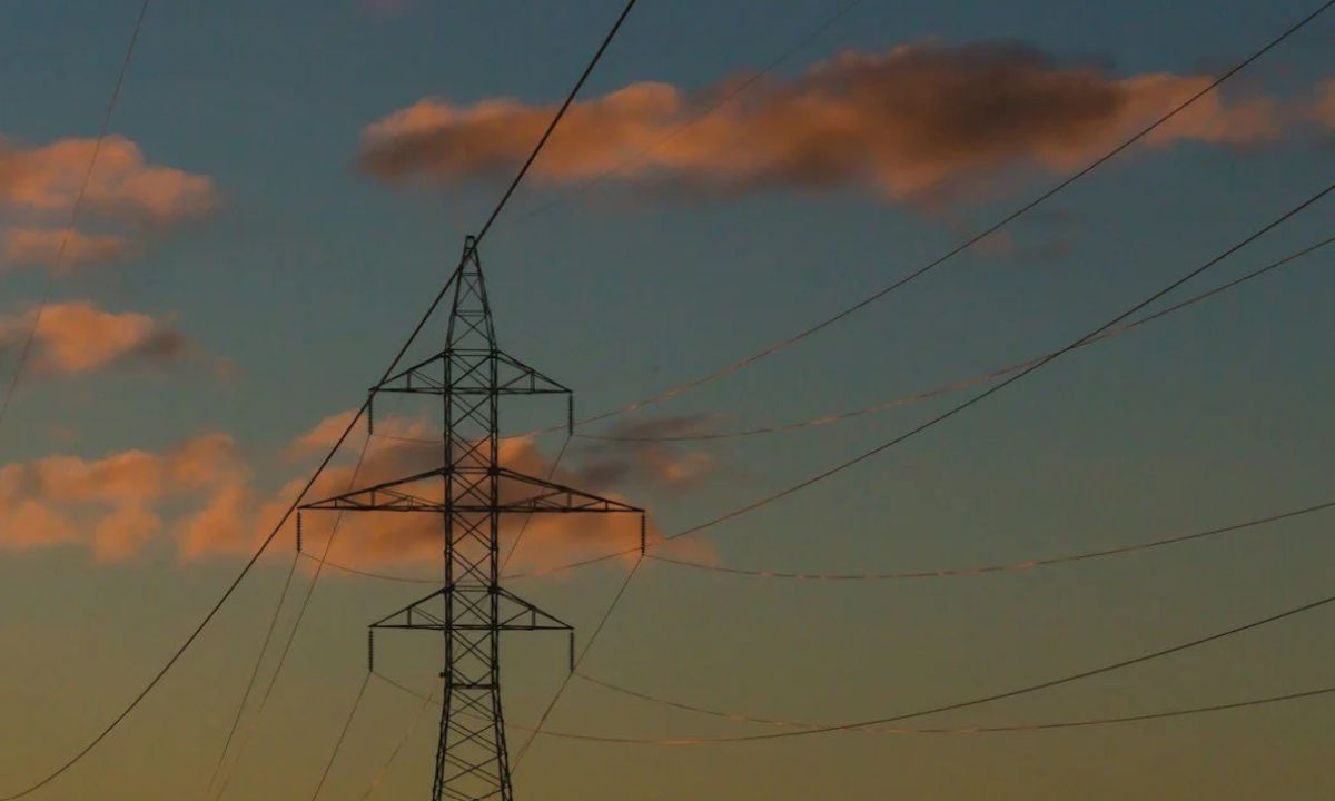 Power transmissions lines.