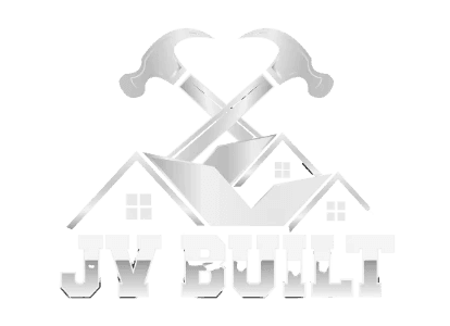 JV Built carpentry and building logo