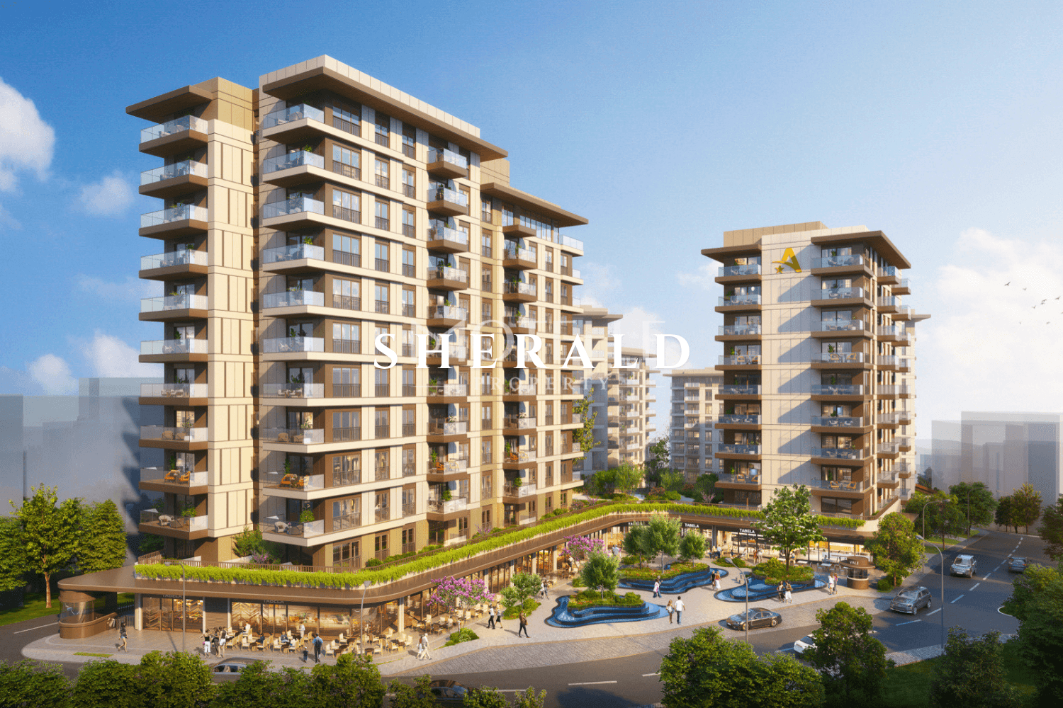 luxury apartment in sisli istanbul avrupa konutlari residence