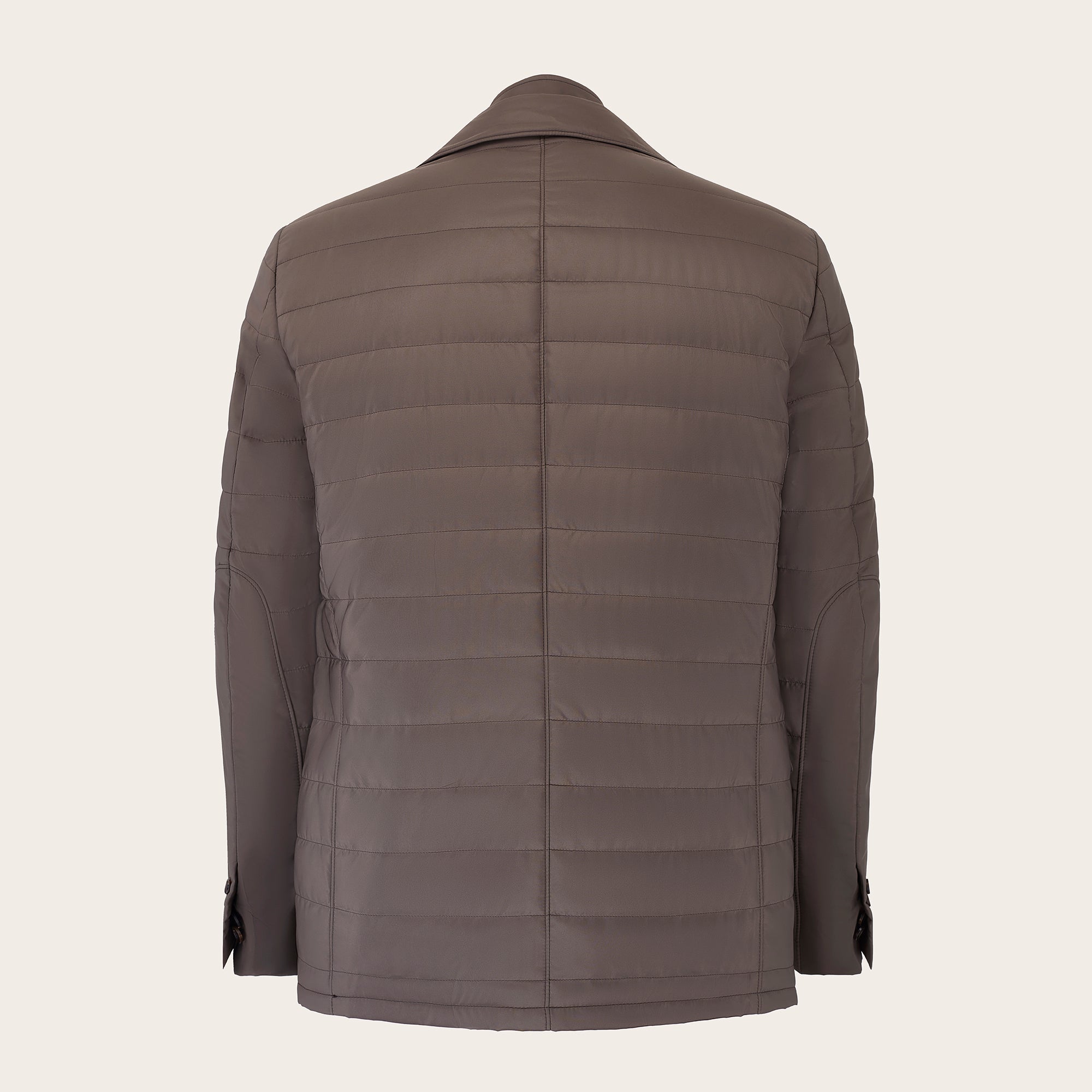 Taupe water - repellent jacket - Mandelli UK