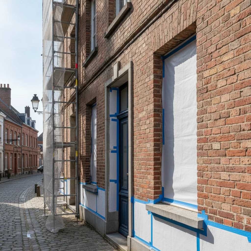 ITE maison mitoyenne Douai