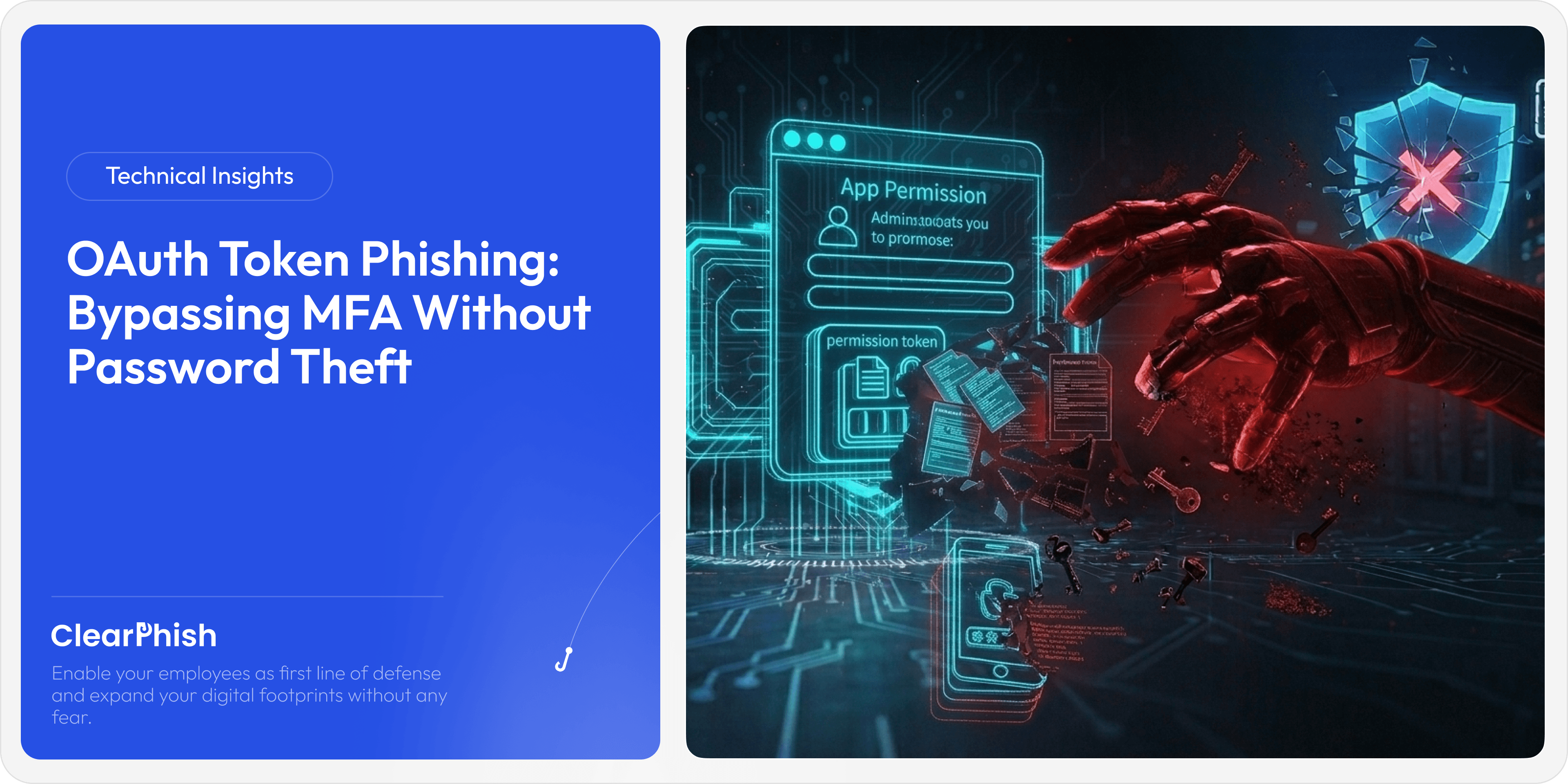 OAuth Token Phishing: Bypassing MFA Without Password Theft