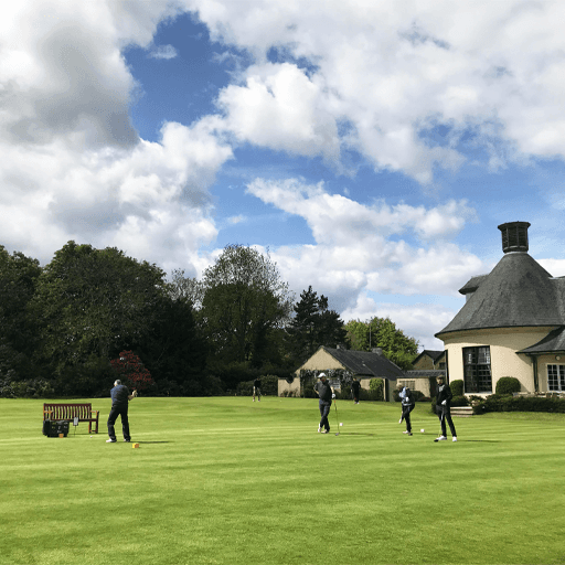 Vianet and Customers Playing Golf 