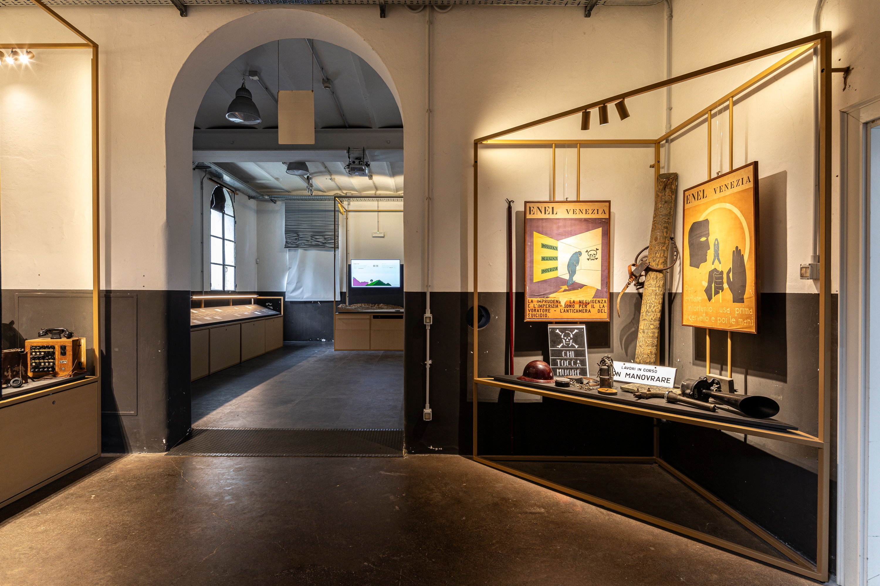 Centrale Idroelettrica Antonio Pitter interni museo