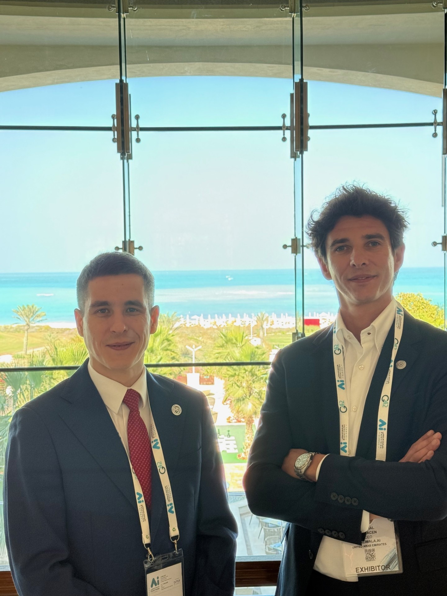 Calimala Team at St Regis Saadiyat AI Everything Summit