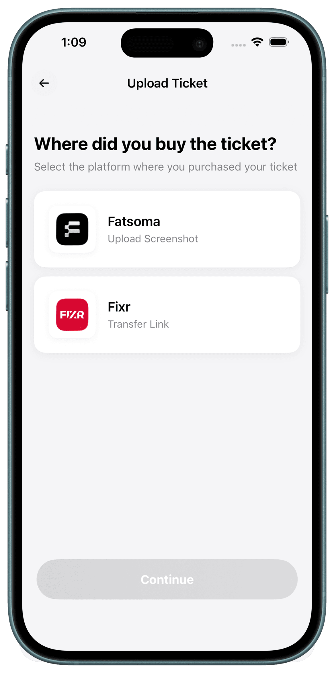 Gold iPhone showing a community screen of a habit tracker app with user suggestions, profile images, and follow buttons, on a light grey background.