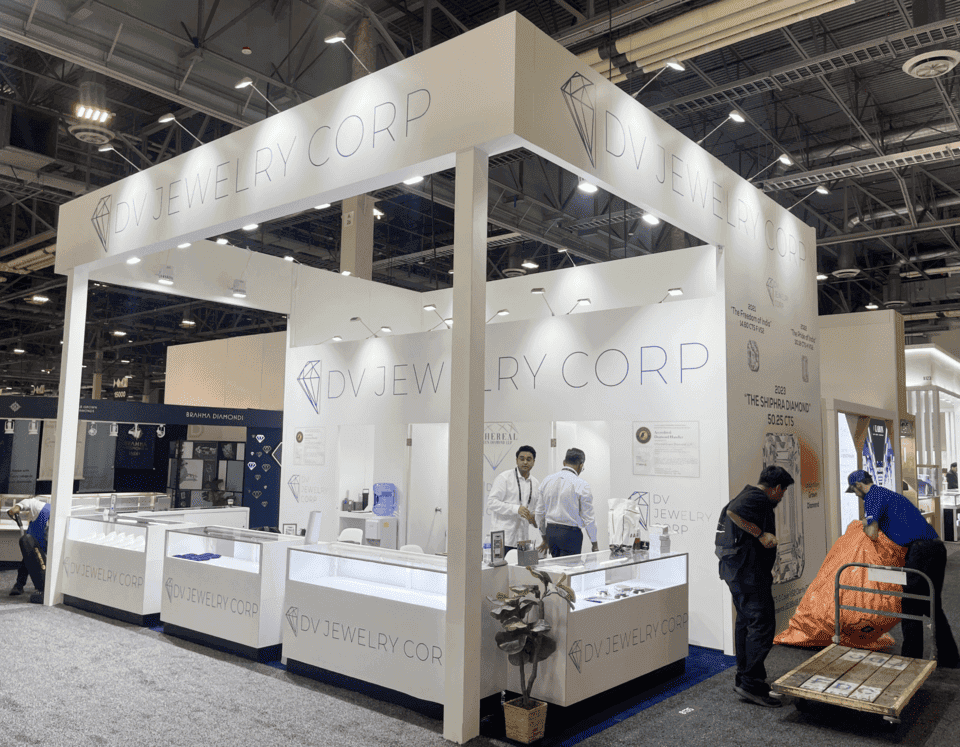 20x20 JCK jewelry display booth
