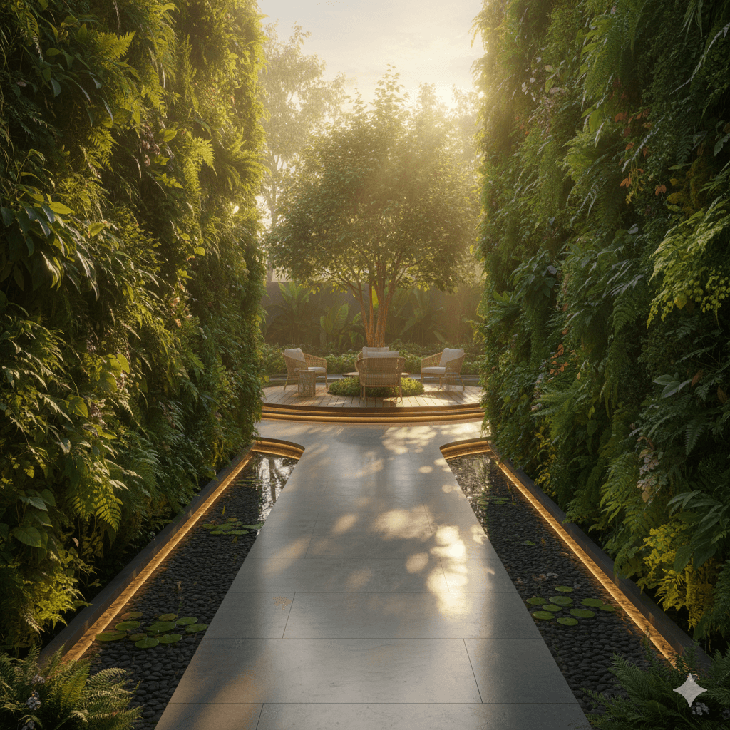M3M Pine Antalya Hills Sector 79 Gurugram vertical garden park