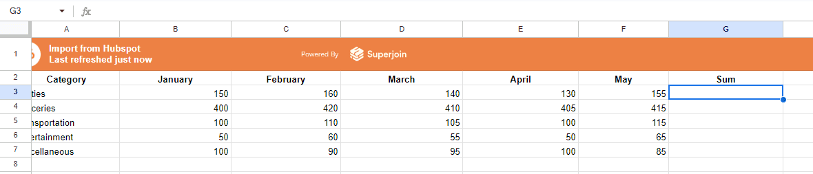 Select the Cell for the Result