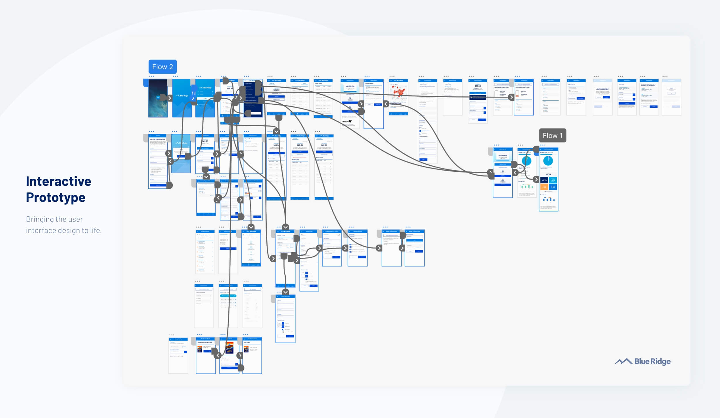 Blue Ridge - Mobile App | Interactive Prototypes