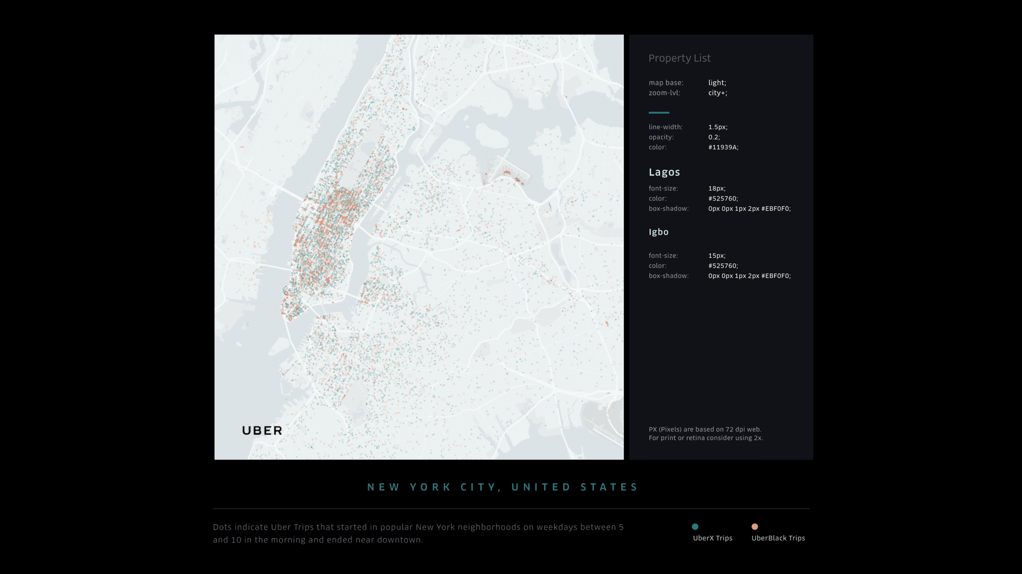 Uber Map Visualizations - Jian Adornado