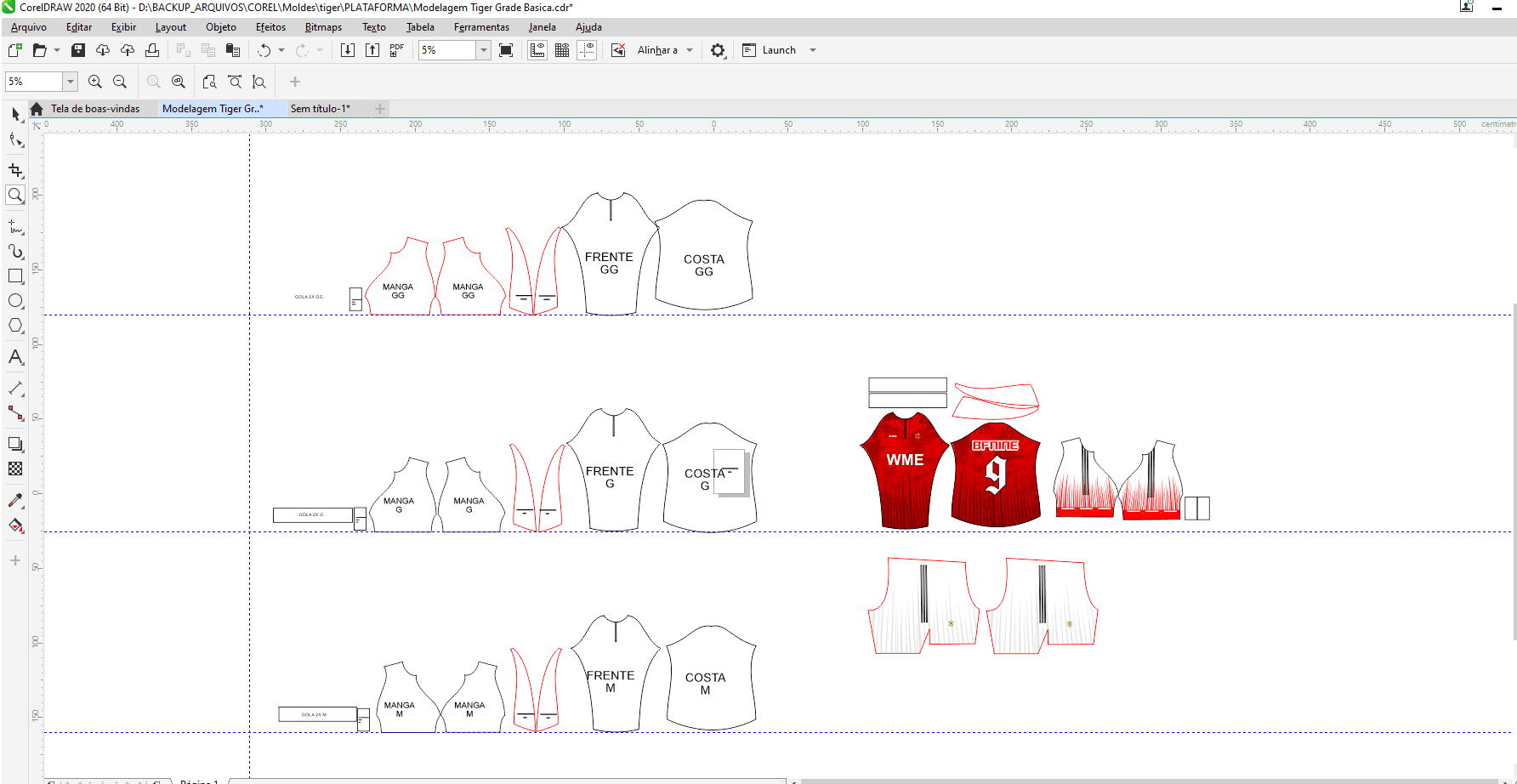 Modelagem Esportiva Long Line TUYGER
