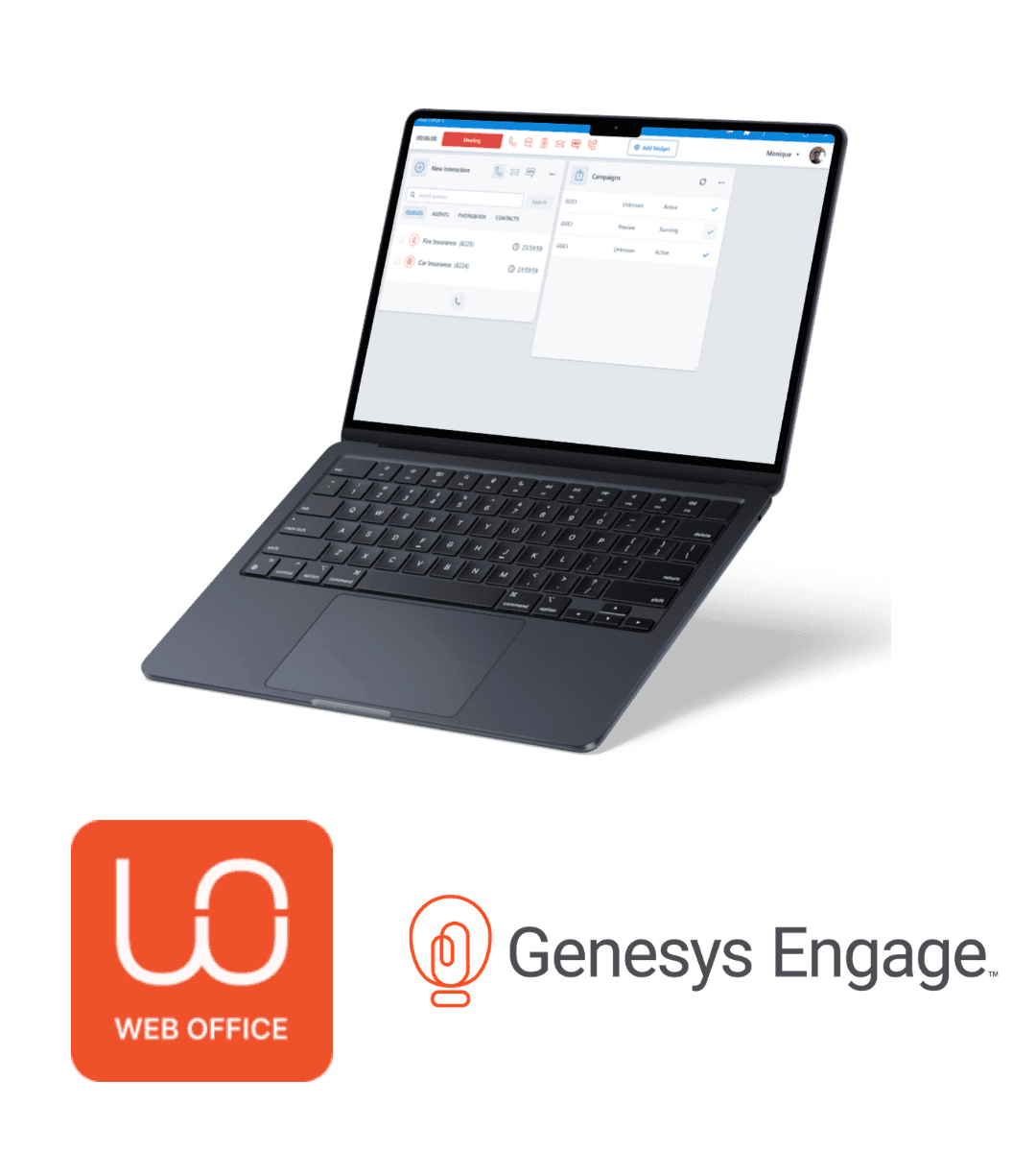 Web Office - App for Genesy Engage