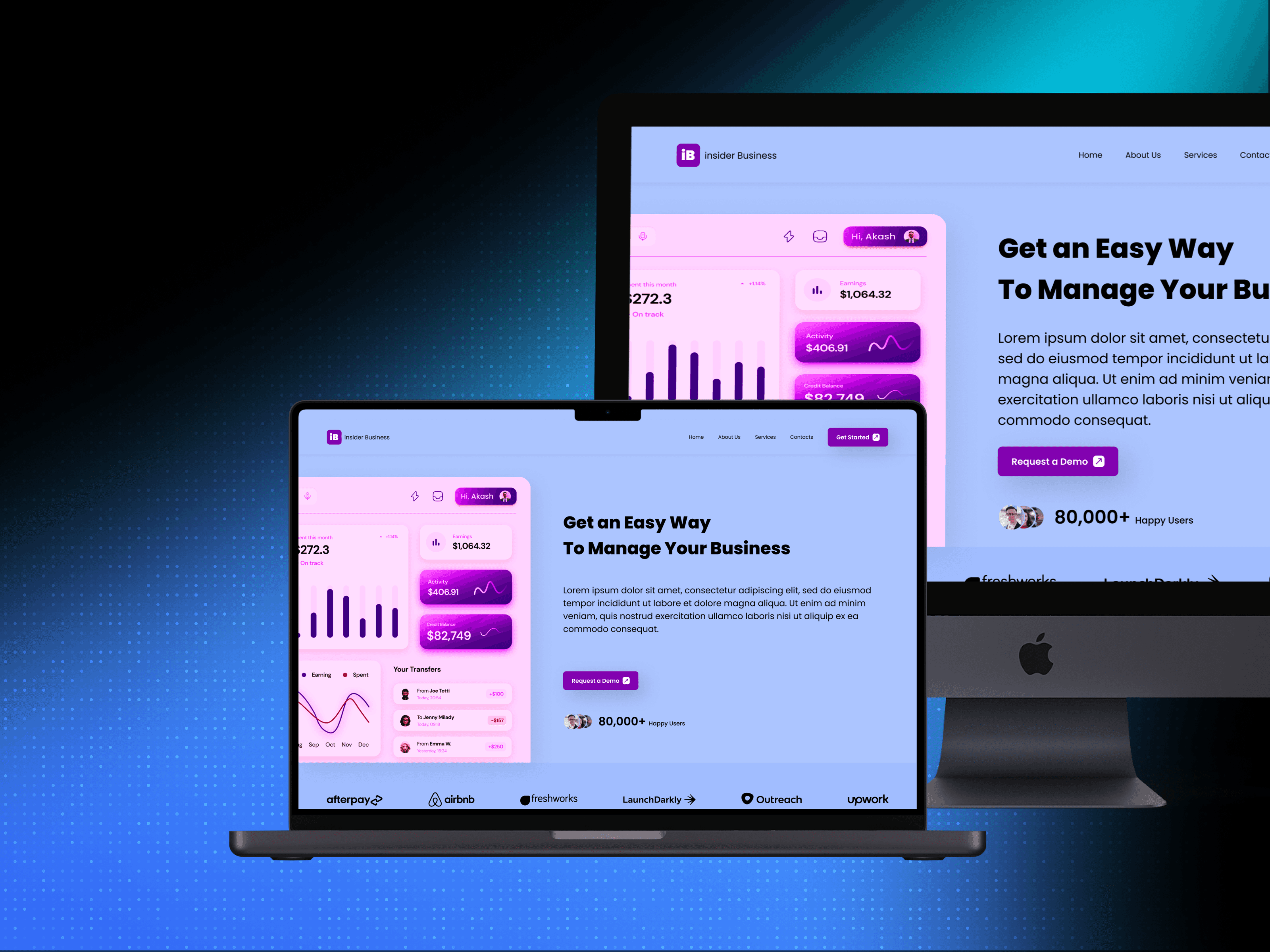 Premium UX Template for Framer