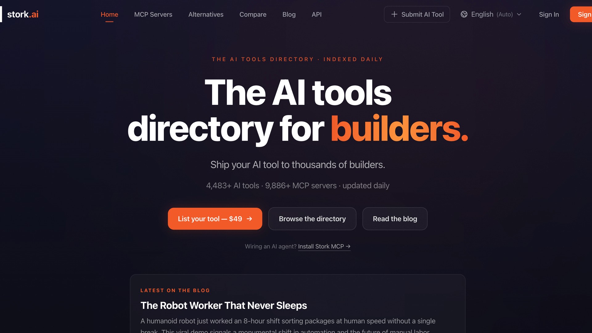 stork directory