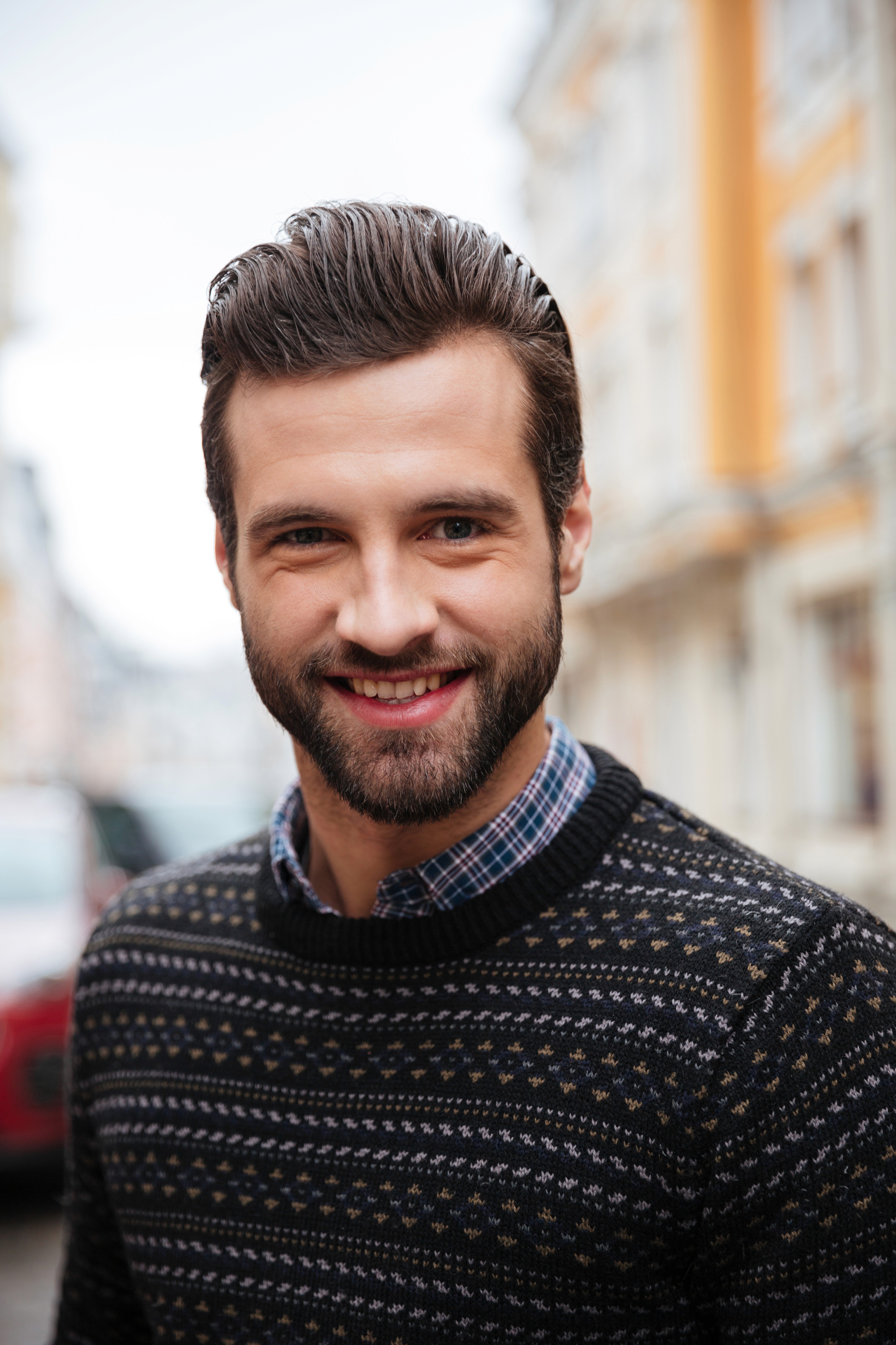 Smiling man
