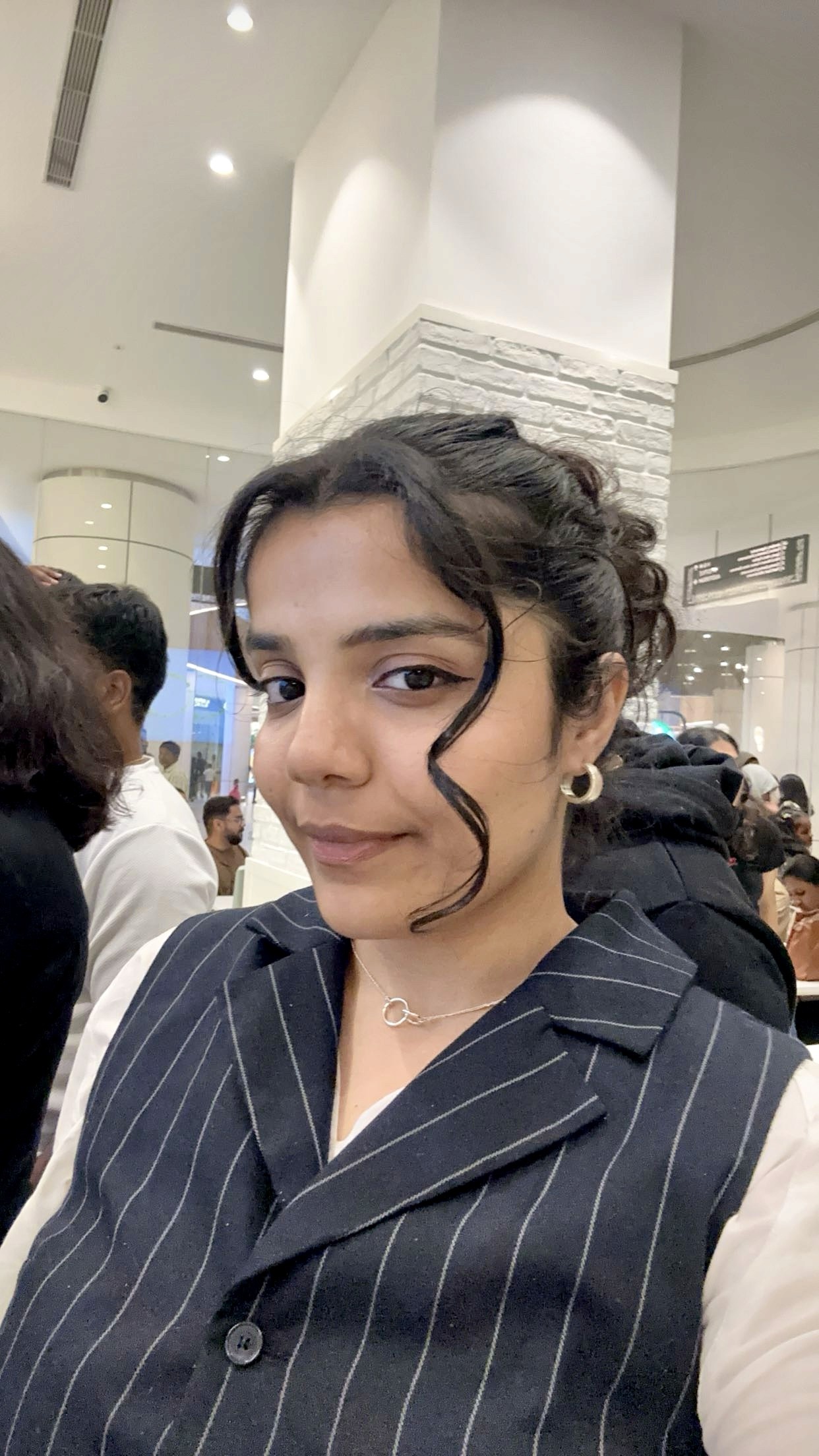 Close-up portrait of a person