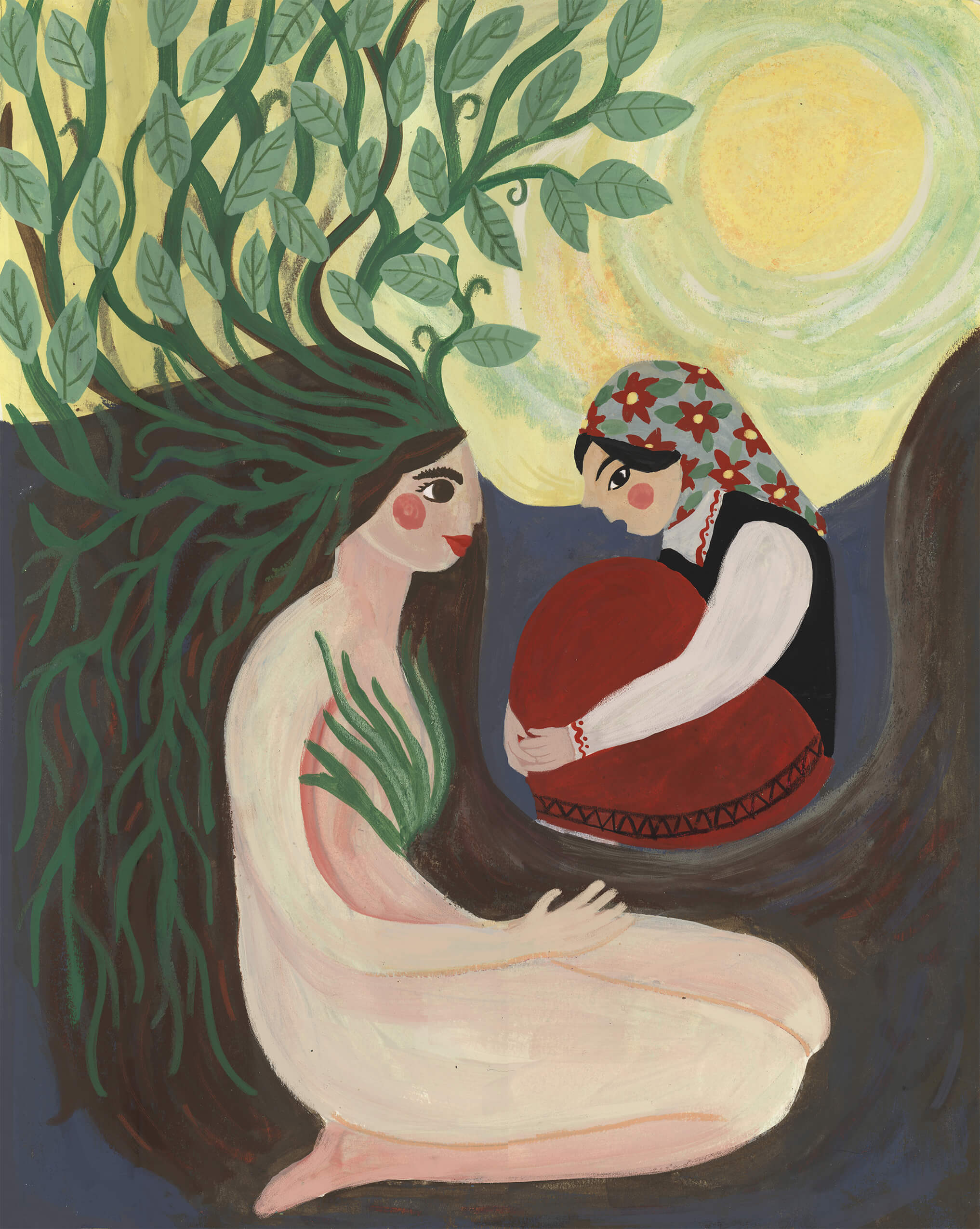 Mokosz - the Mother Earth who listens