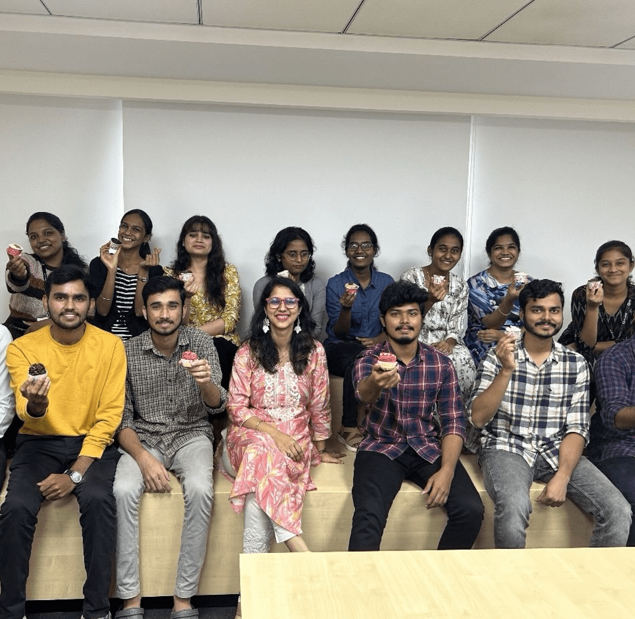 Office discussion scene