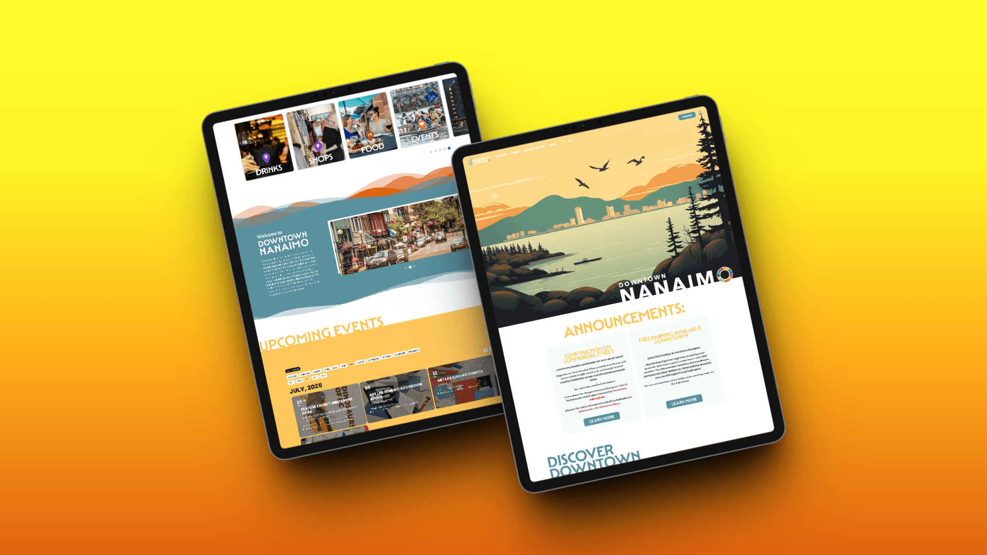 Downtown Nanaimo Website - Mindsai