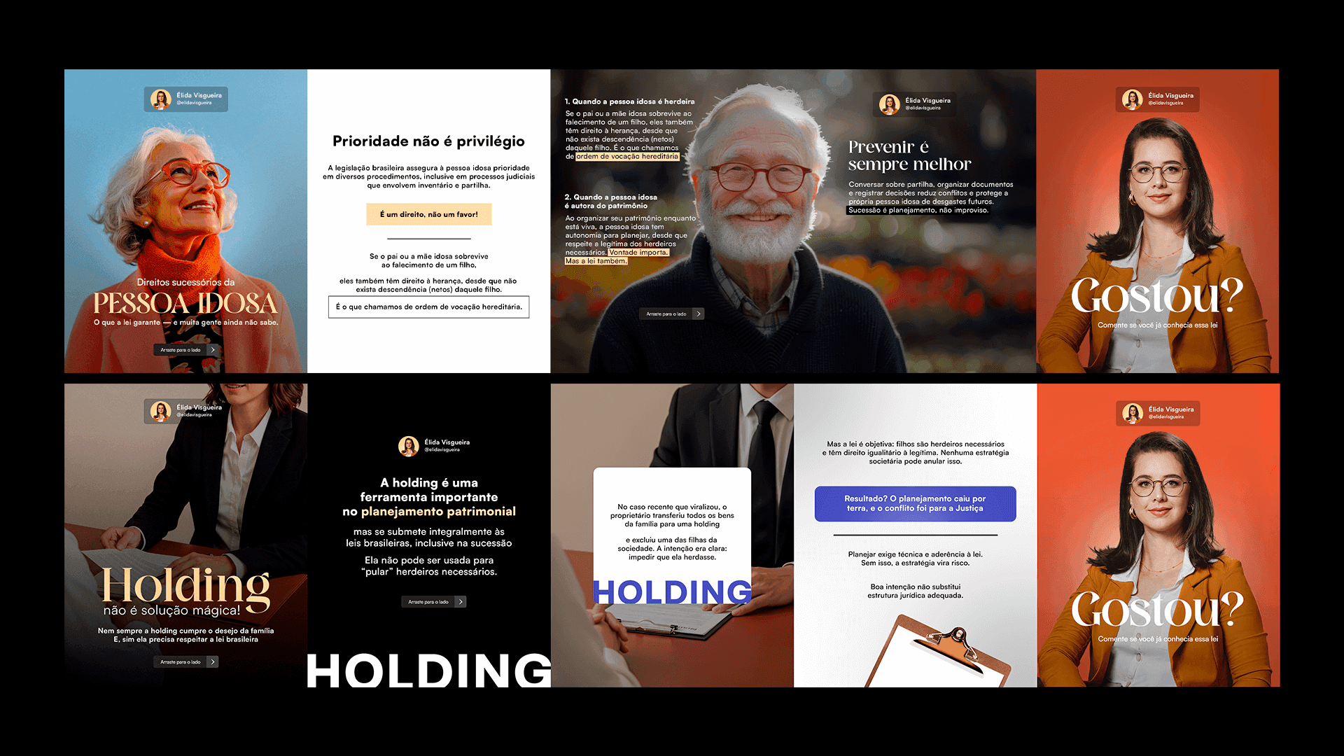 Carrossei conteúdos cliente