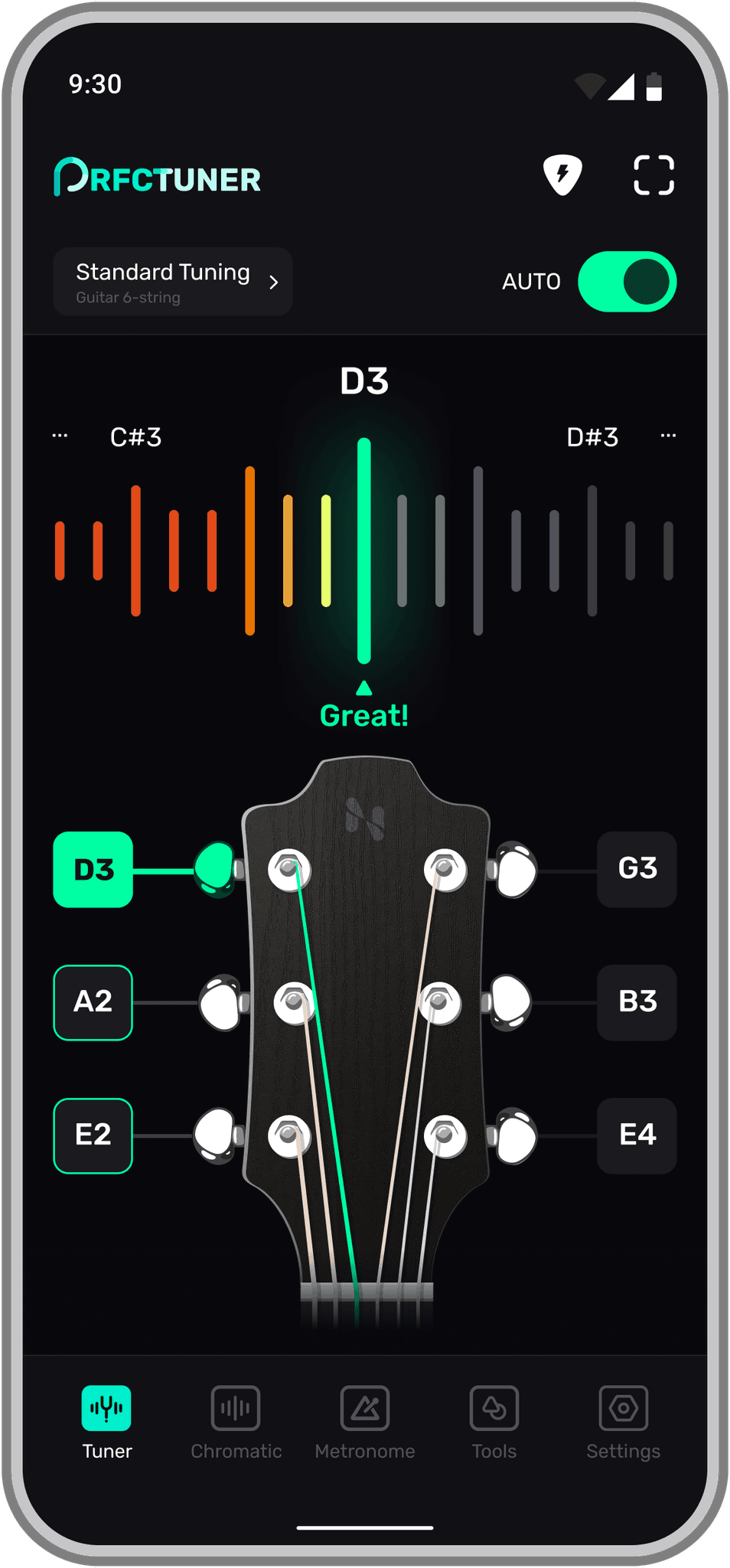 Tuner Guitar Tuning