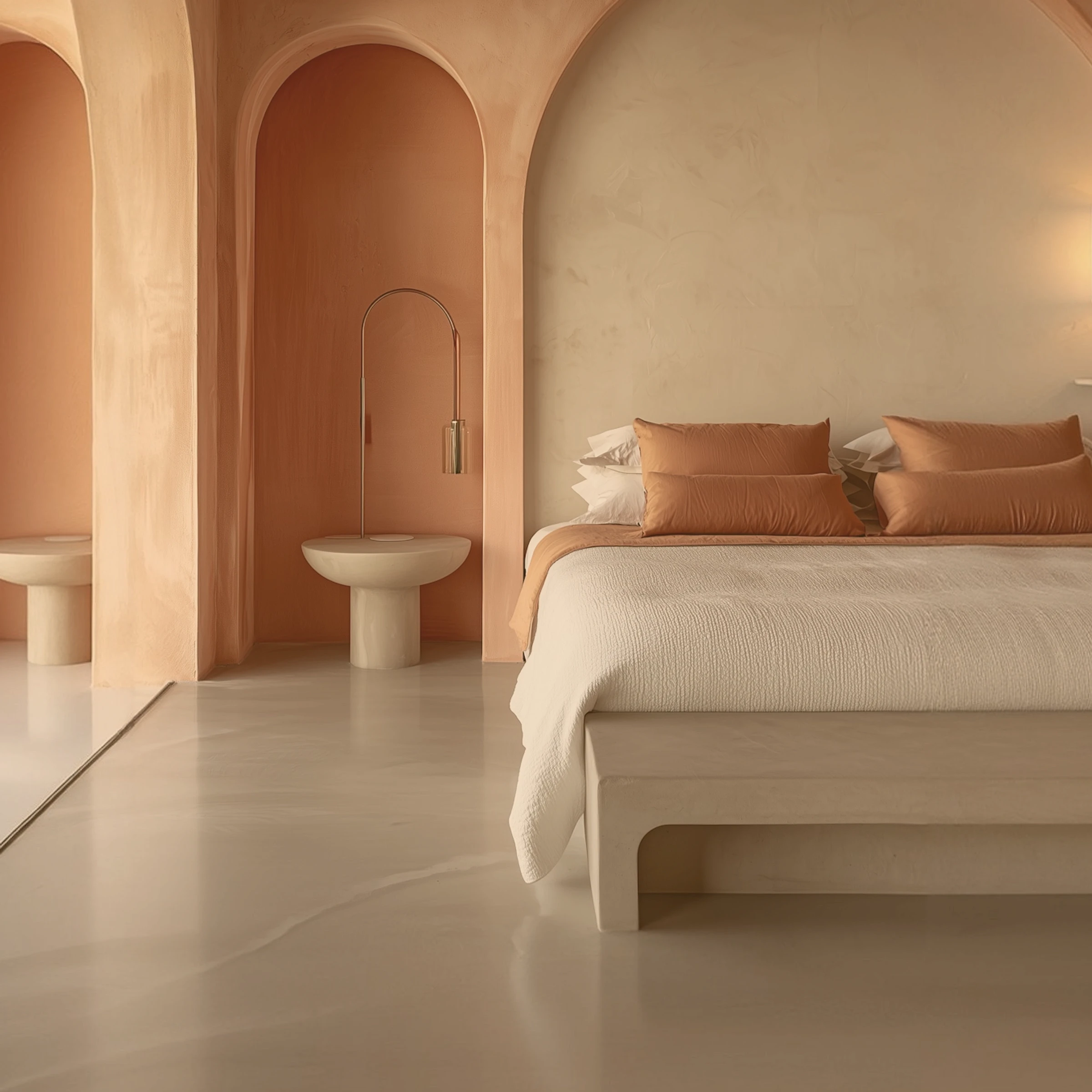 Modern Earthy Bedroom