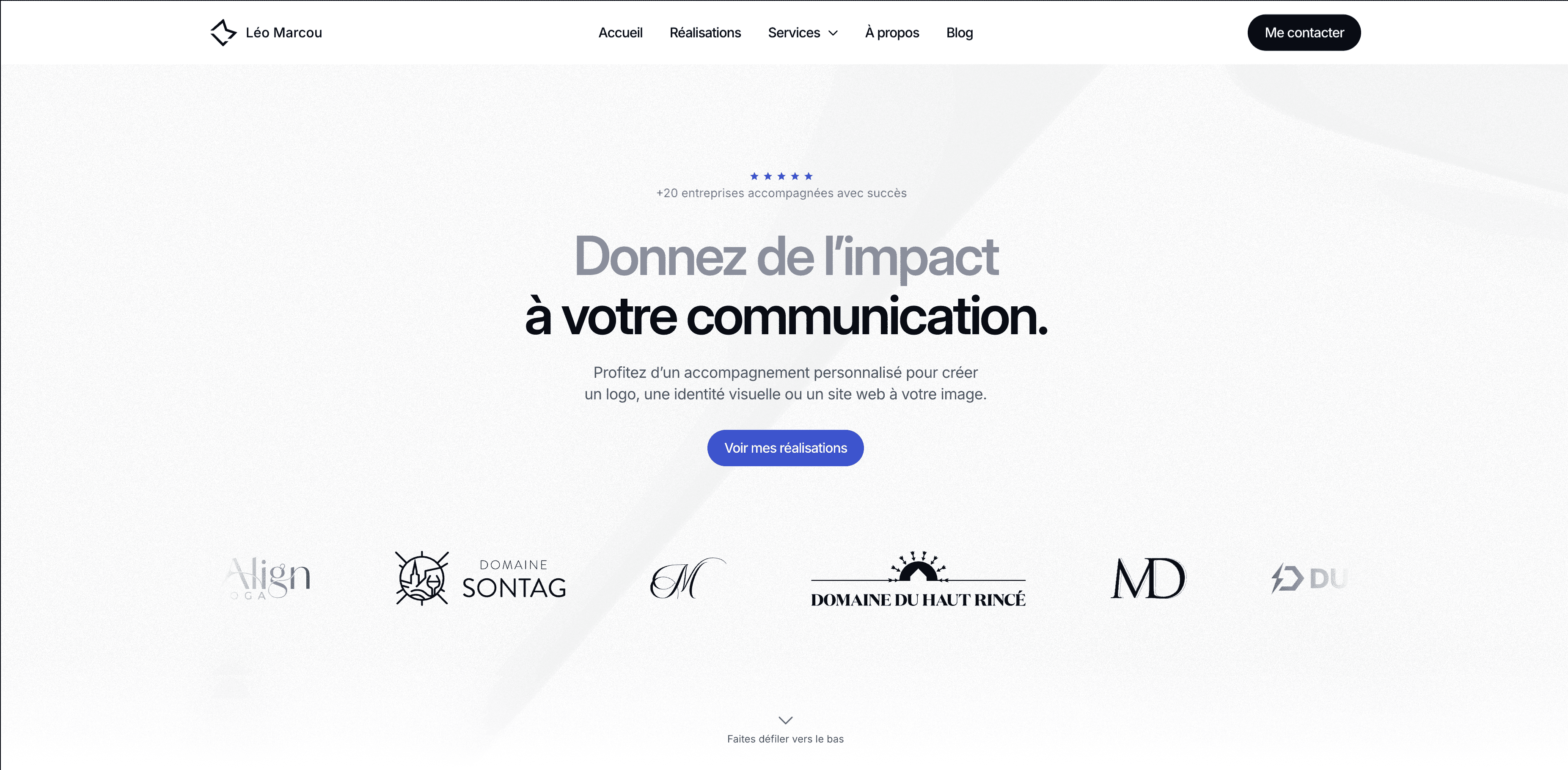 Création d'Identité Visuelle & Logo | Graphiste en Dordogne | Léo Marcou