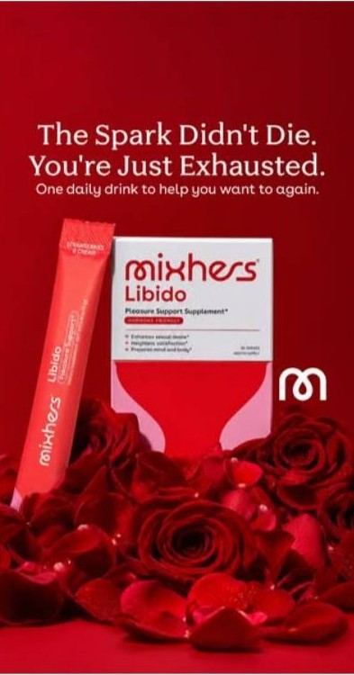 Mixhers static ad: the spark didn't die, you're just exhausted