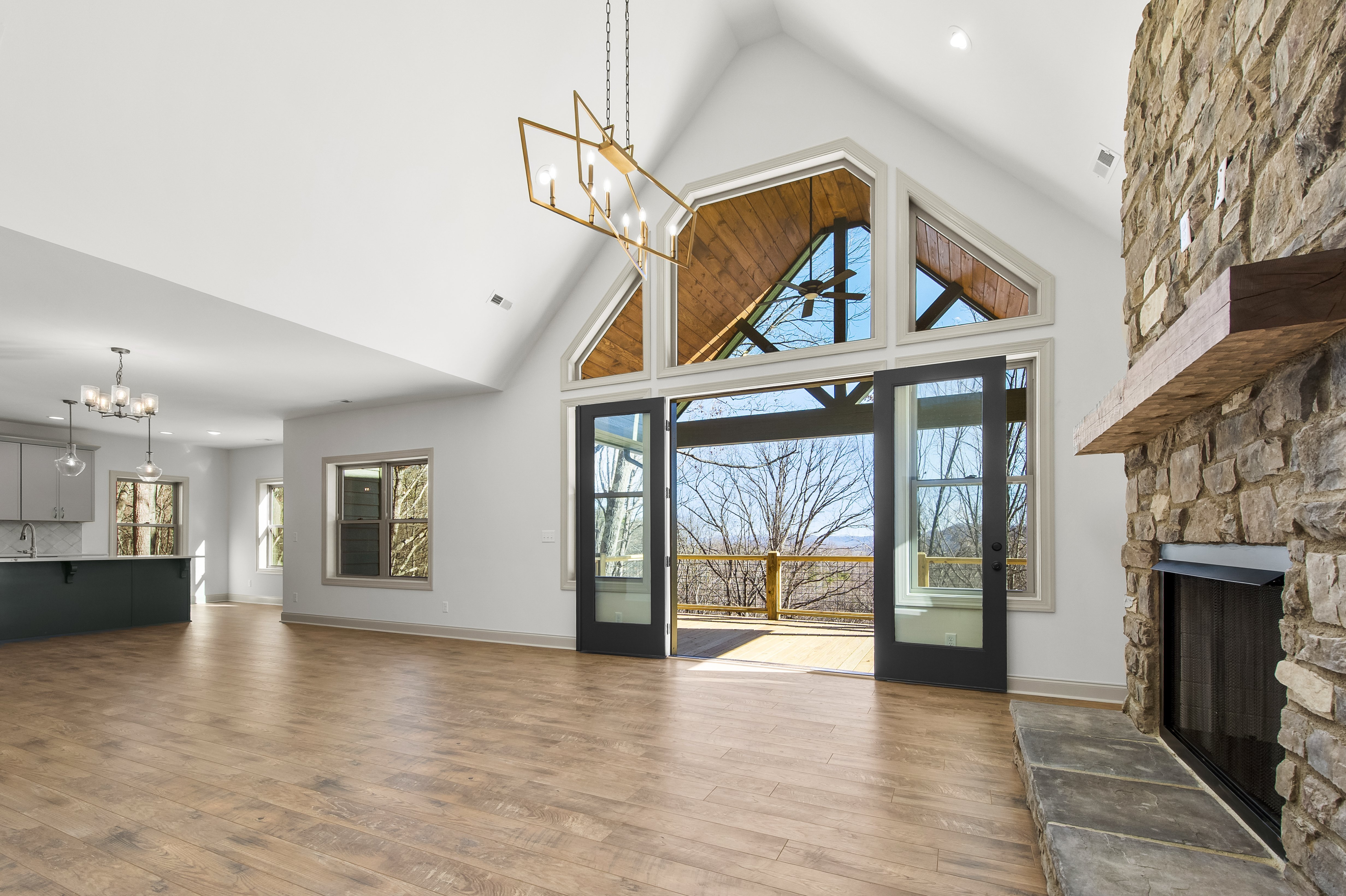 Custom Kitchen with custom cabinets and large island in GA,TN,NC, and SC