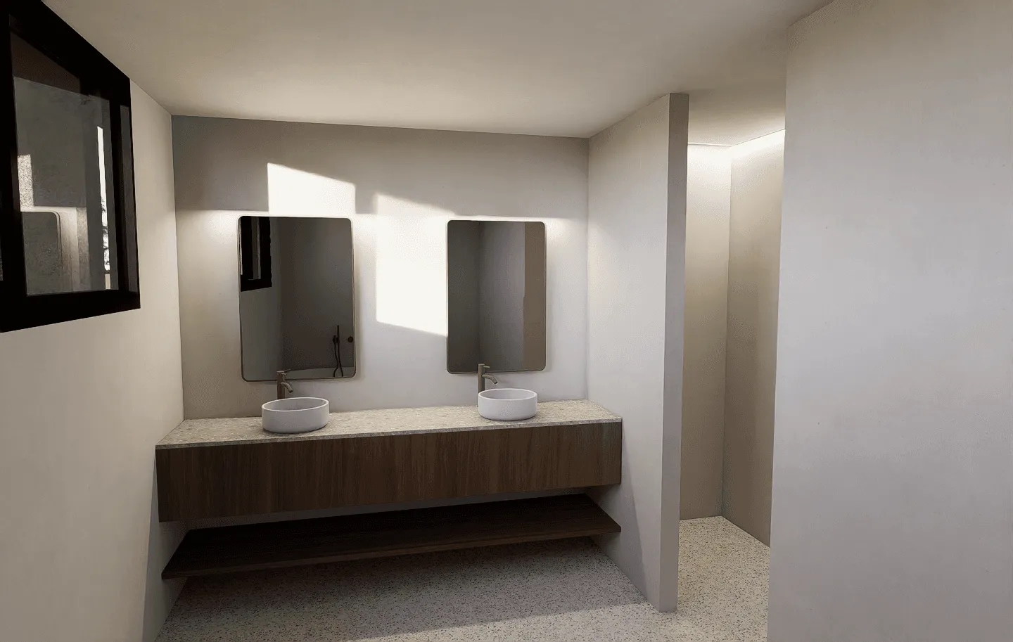 hub166 render badkamer