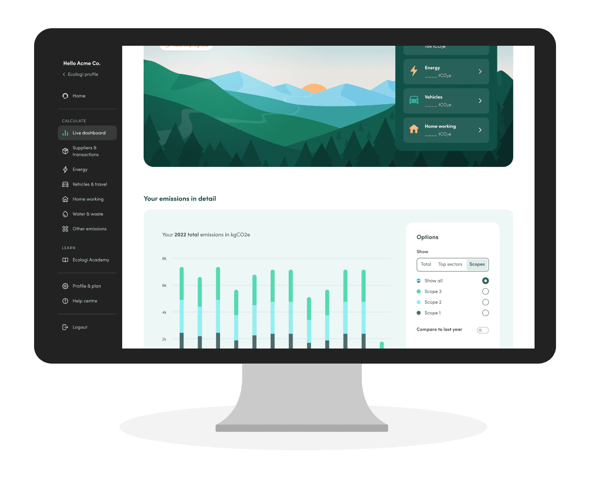 Carbon Reduction Plans with Ecologi