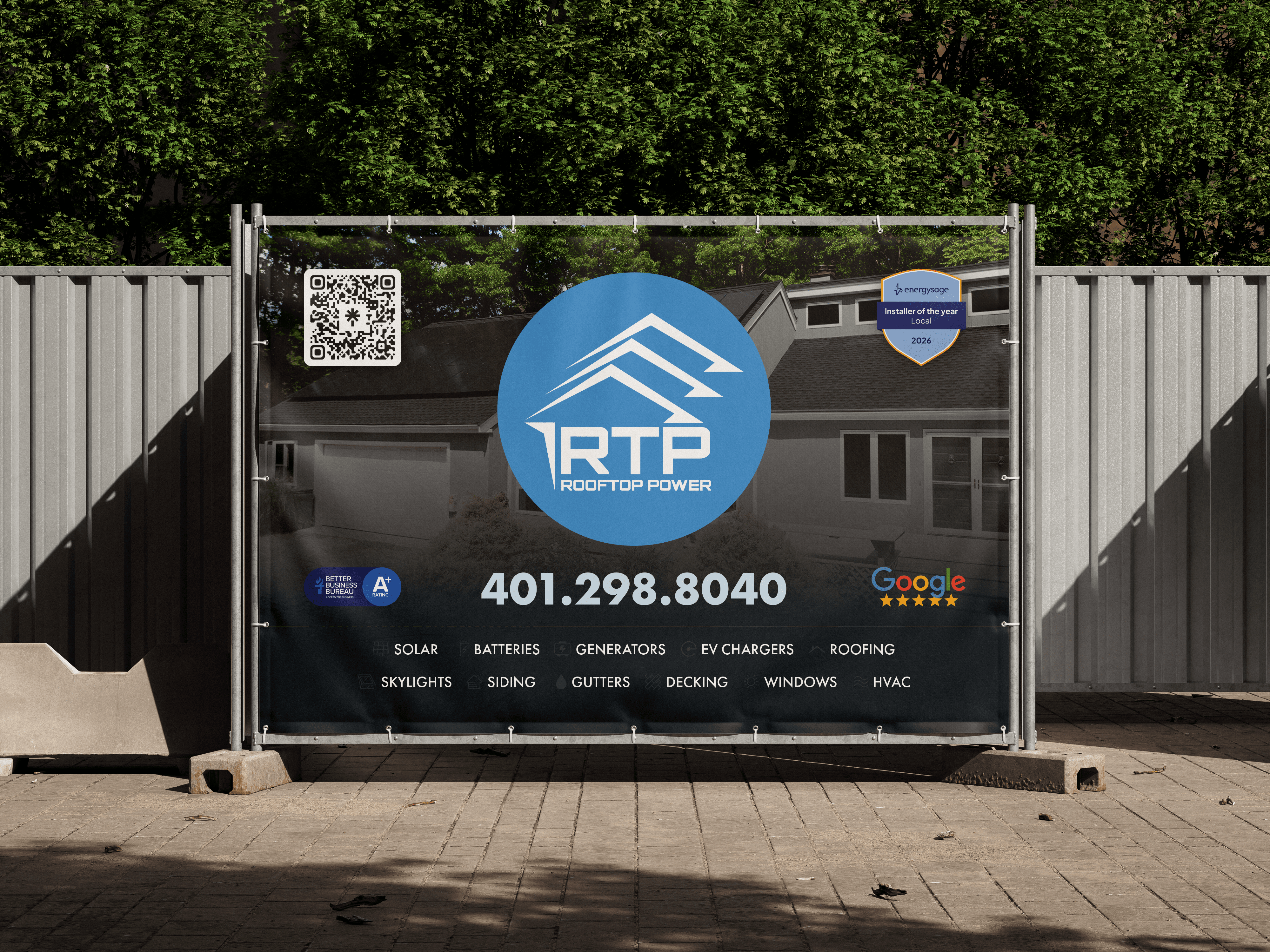 Rooftop Power Tarp
