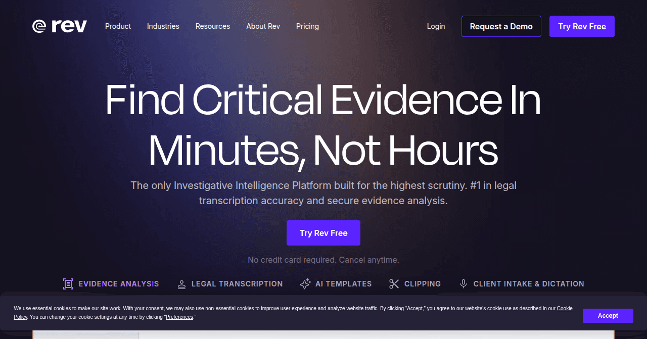 rev's home page