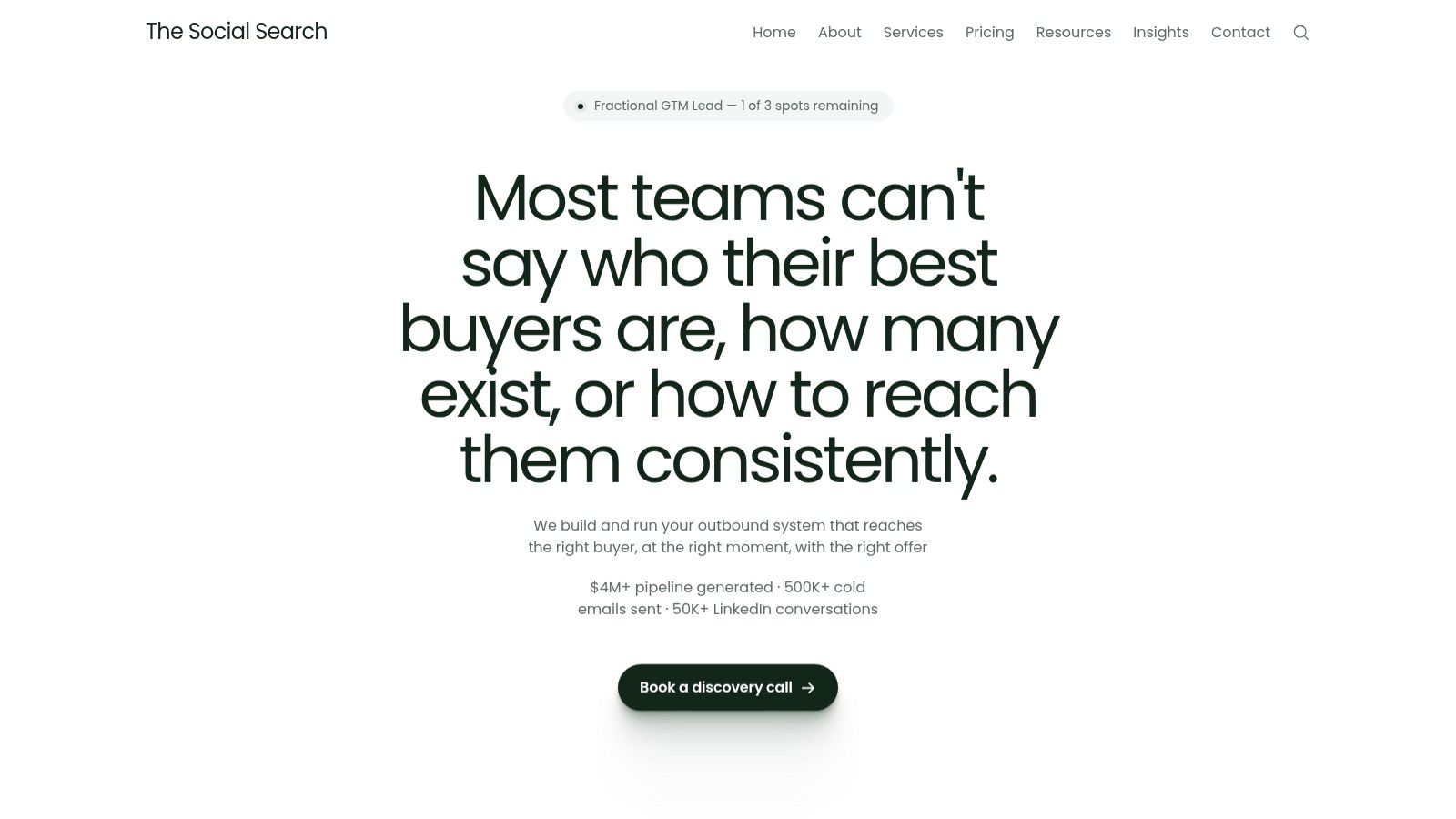 The Social Search