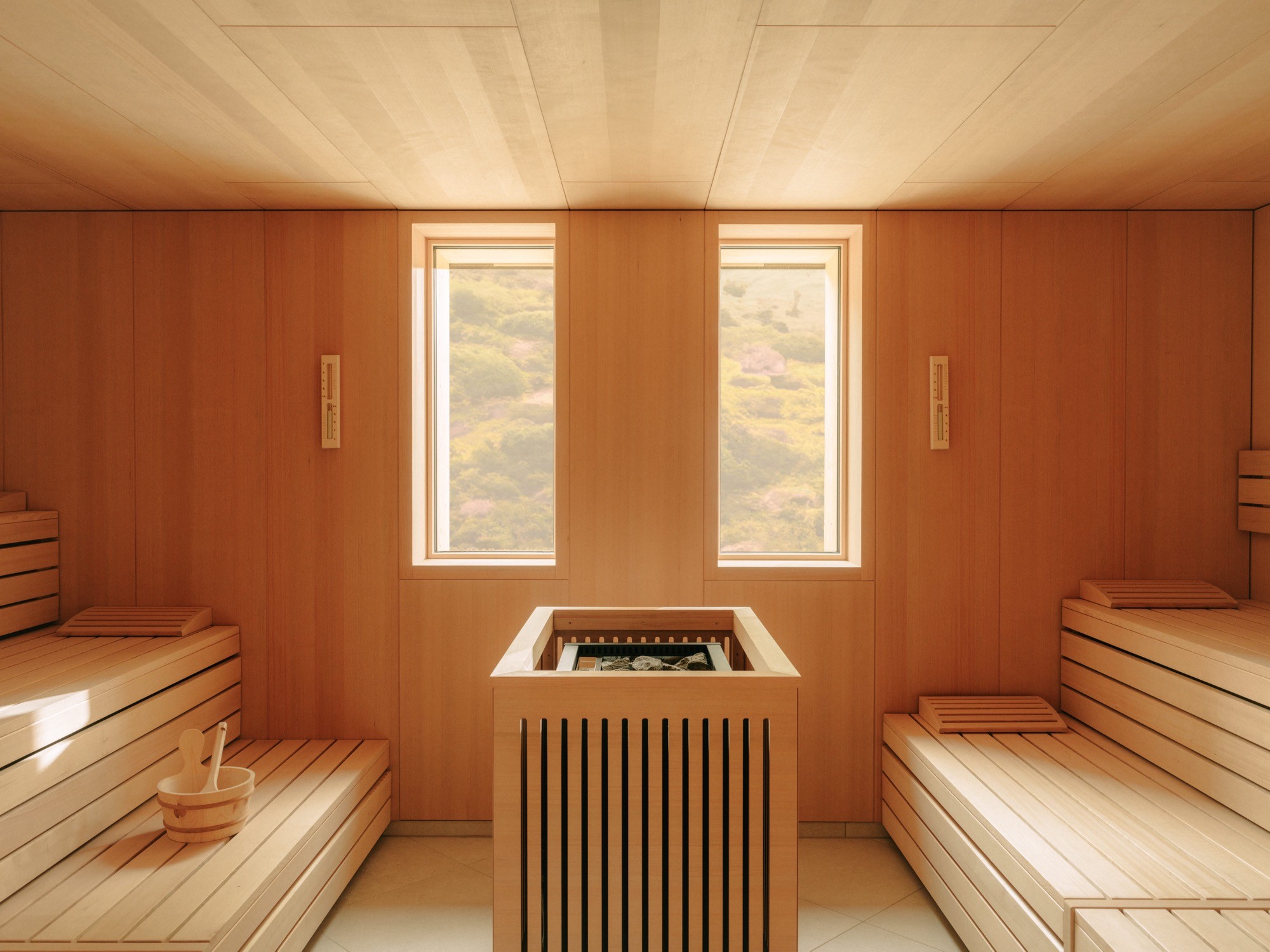 Sauna im Wellnesshotel Vorarlberg