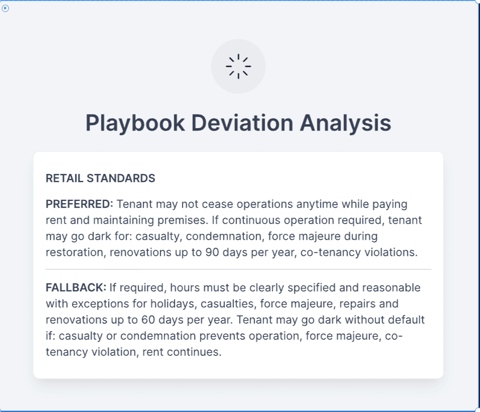 CRE Playbooks