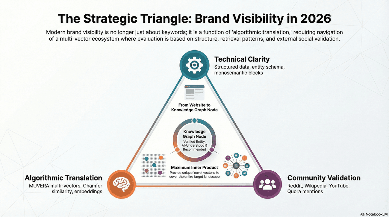 The Trategis Triangle: Brand Visibility in  2026