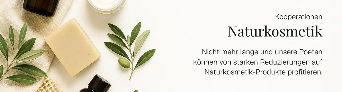 Kooperation Naturkosmetik Banner